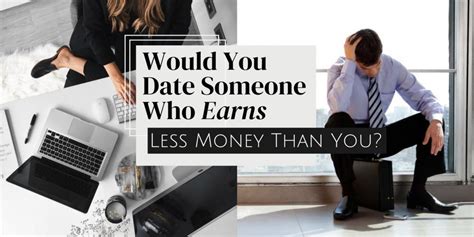 dating someone who earns less than you